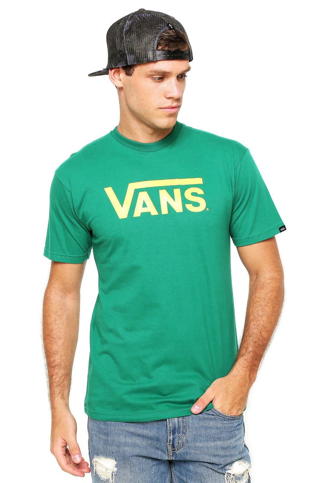 camisa vans verdes